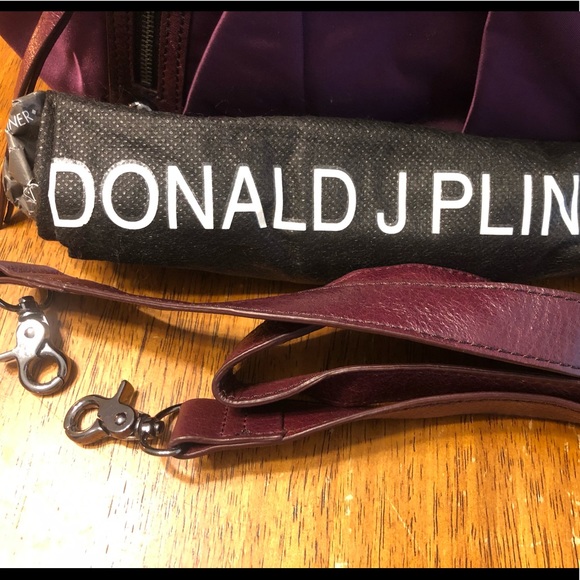 NWT DONALD J. PLINER plum handbag! Retails @ $225 - Picture 5 of 5